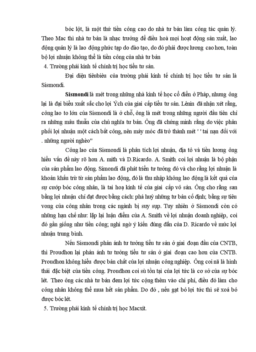 image for page Các quan điểm về lợi nhuận của các nhà kinh tế học