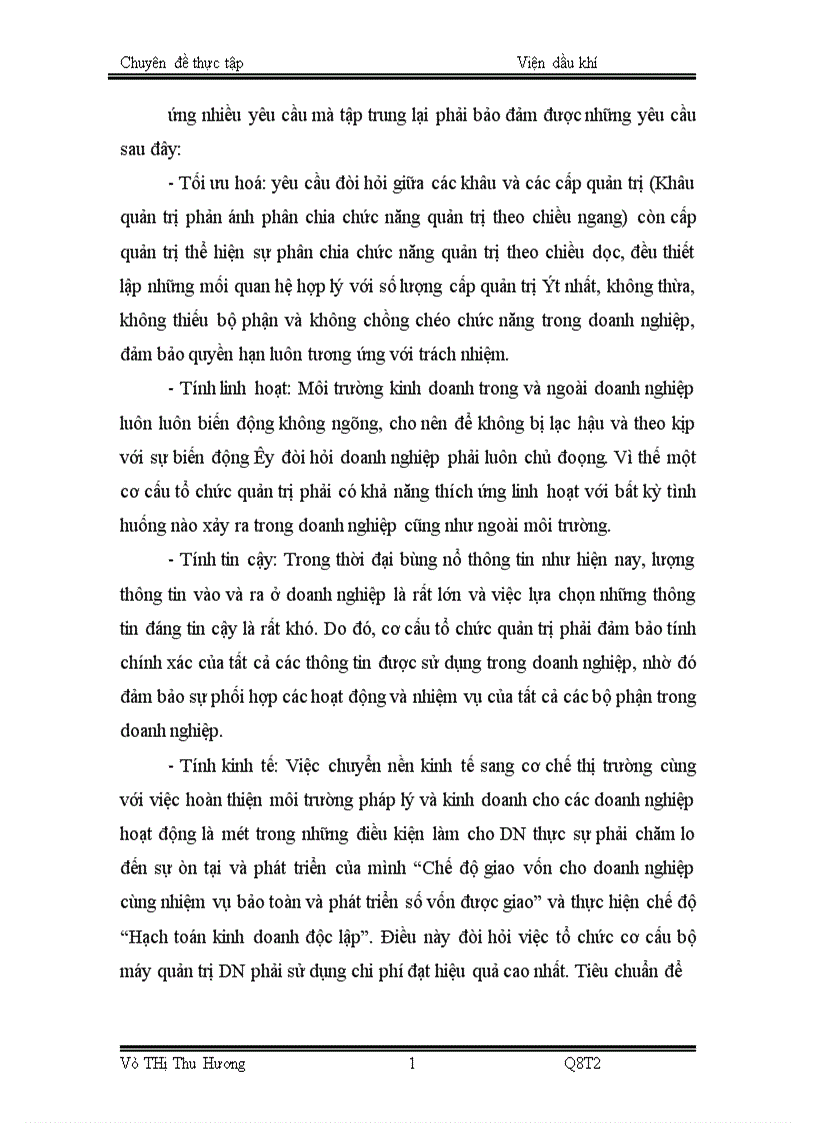 image for page Những giải pháp và kiến nghị gópphần xây dựng và hoàn thiện cơ cấu tổ chức bộ máy của Viện Dầu khí