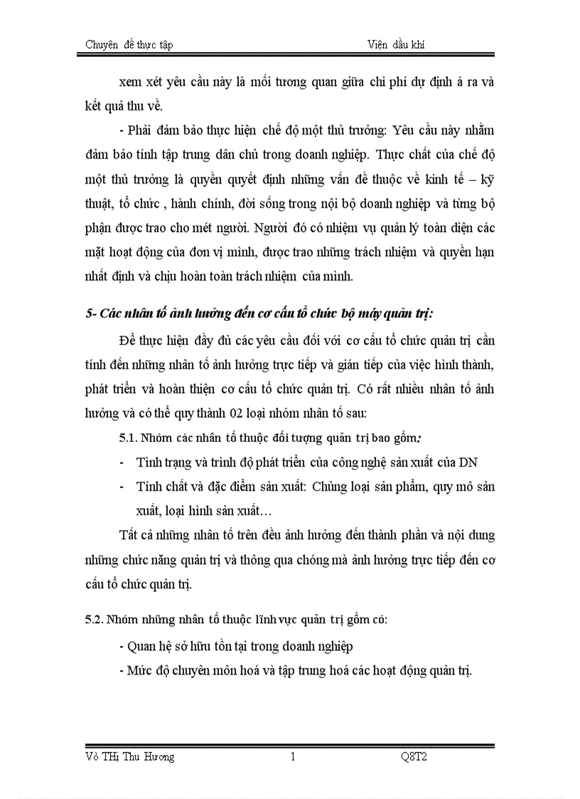 image for page Những giải pháp và kiến nghị gópphần xây dựng và hoàn thiện cơ cấu tổ chức bộ máy của Viện Dầu khí