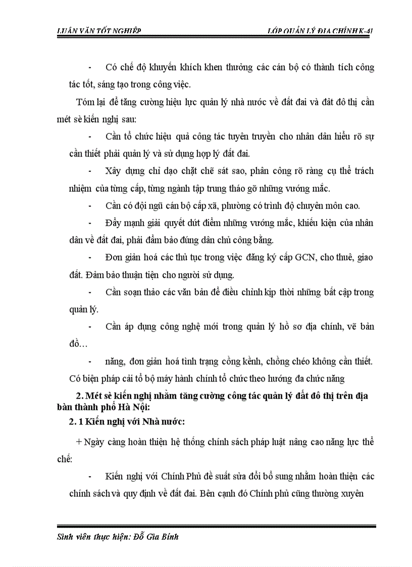 image for page Thực trạng và giải pháp tăng cường công tác quản lí nhà nước về đất đô thị trên địa bàn thành phố Hà Nội 1