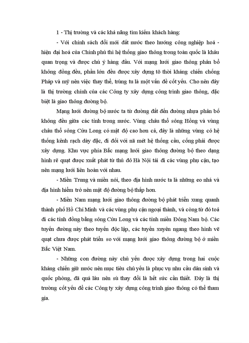image for page Các mặt hoạt động sản xuất kinh doanh và quản trị nhân sự của tổng Công ty xây dựng công trình giao thông I