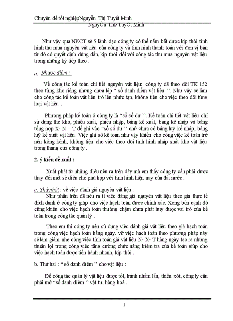 image for page Tổ chức hợp lý kế toán nguyên vật liệu tại công ty bê tông và xây dựng Thịnh Liệt 1