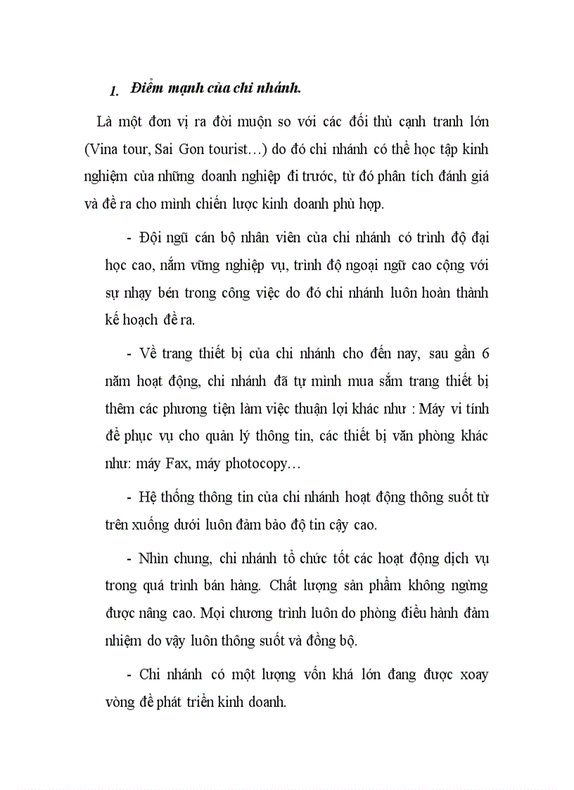 image for page Báo cáo thực tập tổng hợp của Công ty Du Lịch và Khách Sạn Vĩnh Phúc tại Hà Nội