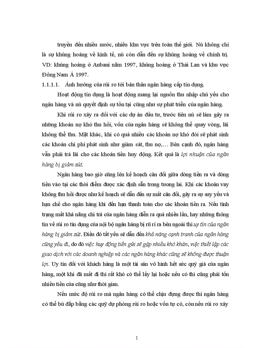 image for page Quản lý rủi ro các dự án đầu tư tại Ngân hàng Đầu tư và Phát triển Chi nhánh Hà Nội 1