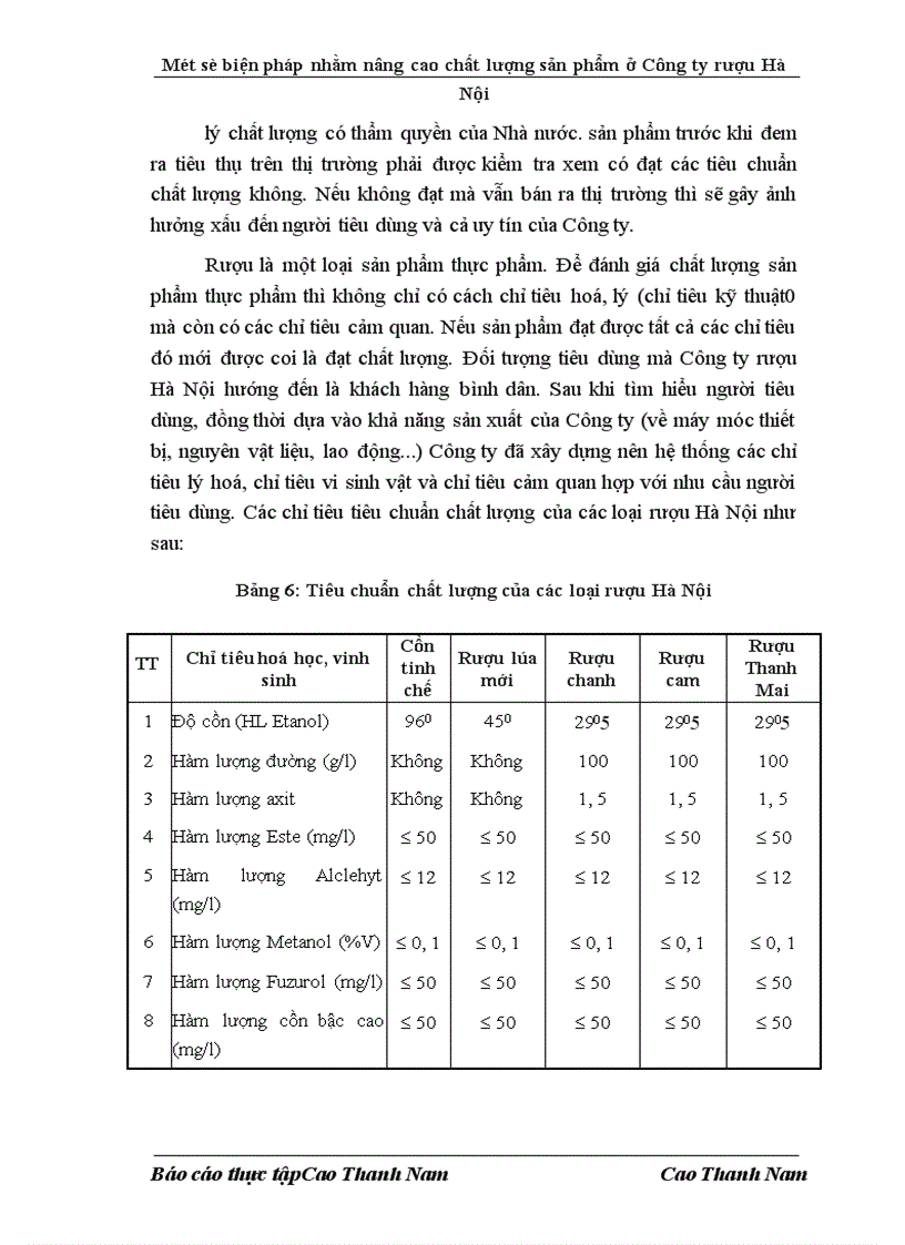 image for page Một số biện pháp nhằm nâng cao chất lượng sản phẩm ở Công ty Rượu Hà Nội