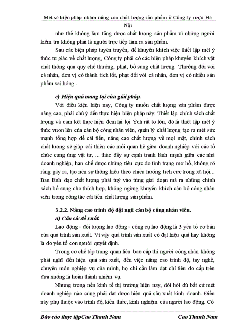 image for page Một số biện pháp nhằm nâng cao chất lượng sản phẩm ở Công ty Rượu Hà Nội