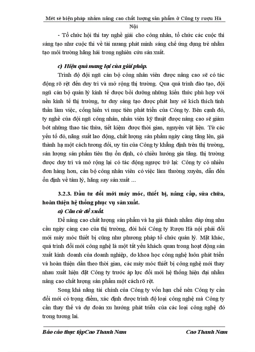 image for page Một số biện pháp nhằm nâng cao chất lượng sản phẩm ở Công ty Rượu Hà Nội