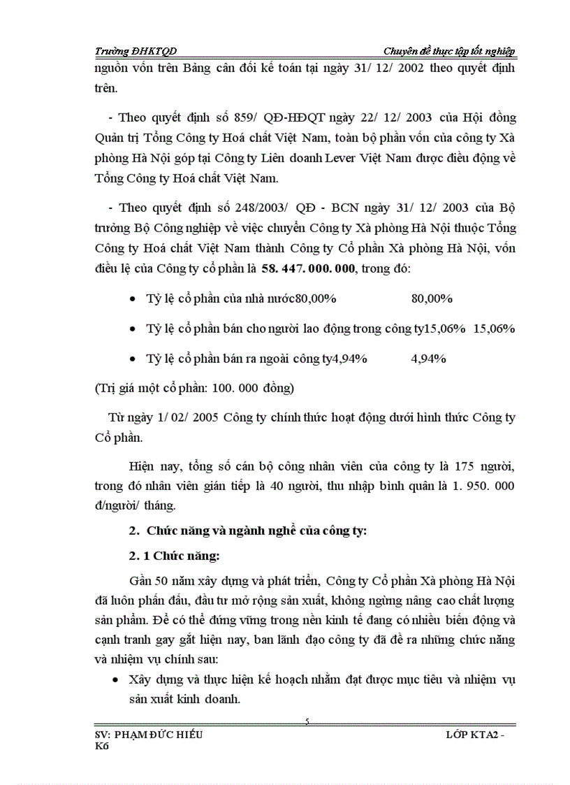 image for page Hoàn thiện công tác kế toán NVL và CCDC với việc phân tích tình hình quản lý sử dụng NVL CCDC tại công ty Cổ phần Xà phòng Hà Nội 1