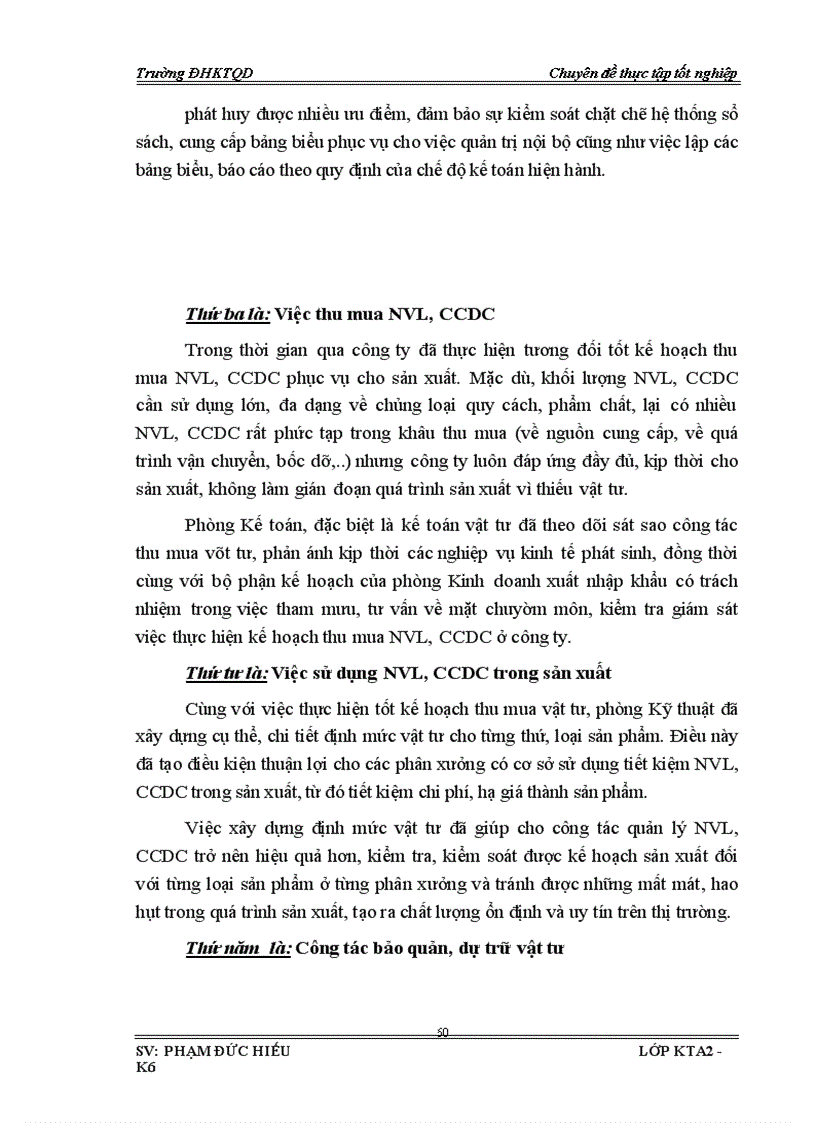 image for page Hoàn thiện công tác kế toán NVL và CCDC với việc phân tích tình hình quản lý sử dụng NVL CCDC tại công ty Cổ phần Xà phòng Hà Nội 1