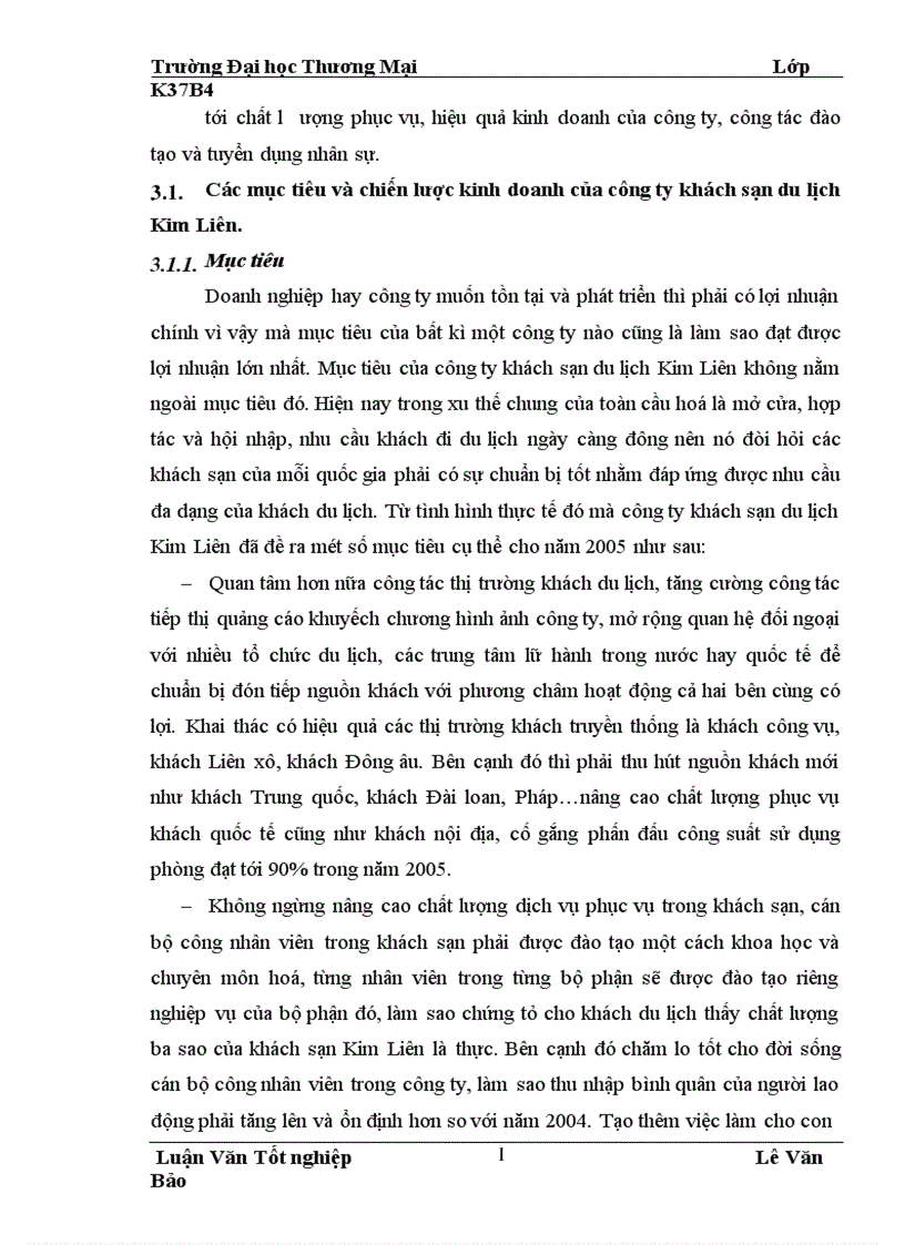 image for page Hoàn thiện công tác tuyển dụng bố trí và sử dụng nhân sự tại công ty khách sạn du lịch Kim Liên