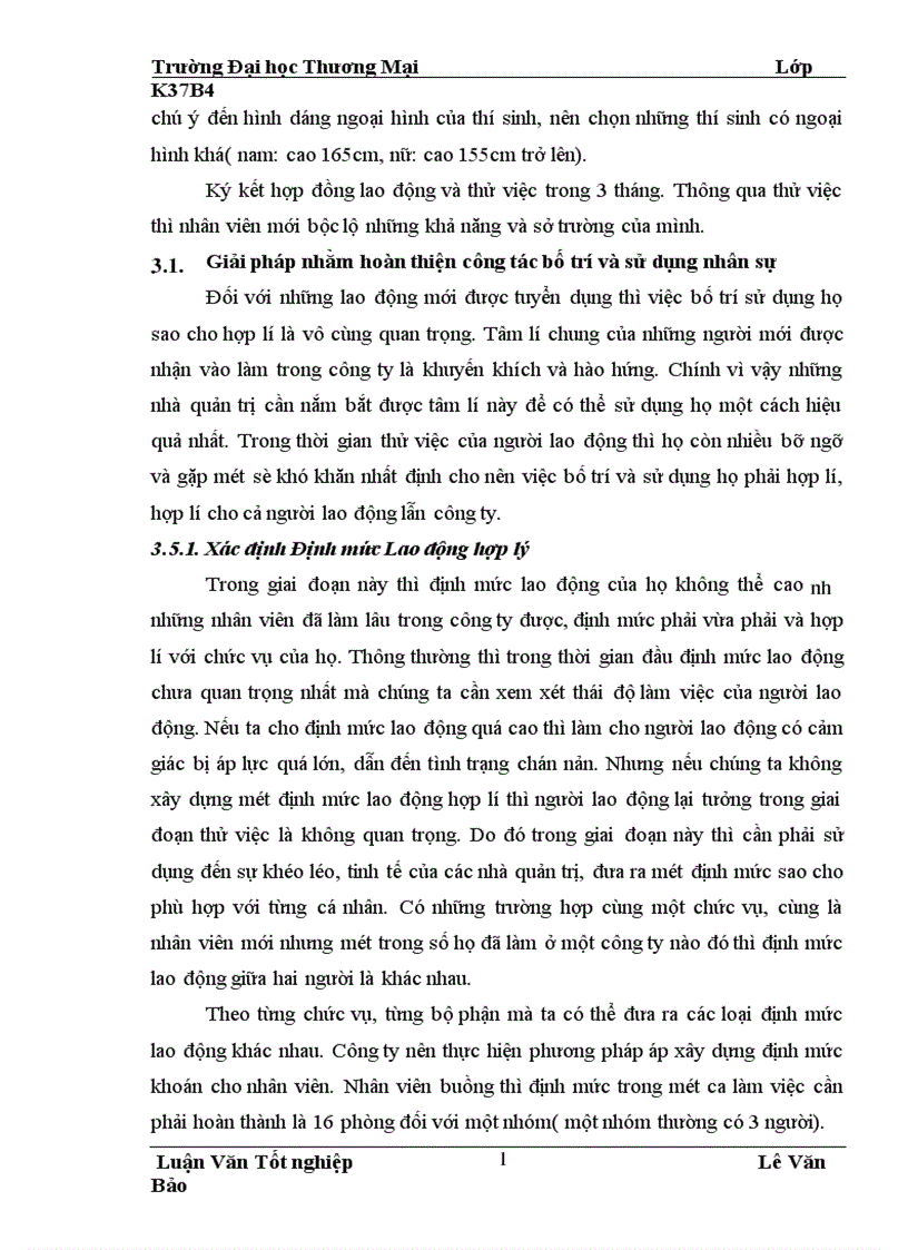 image for page Hoàn thiện công tác tuyển dụng bố trí và sử dụng nhân sự tại công ty khách sạn du lịch Kim Liên