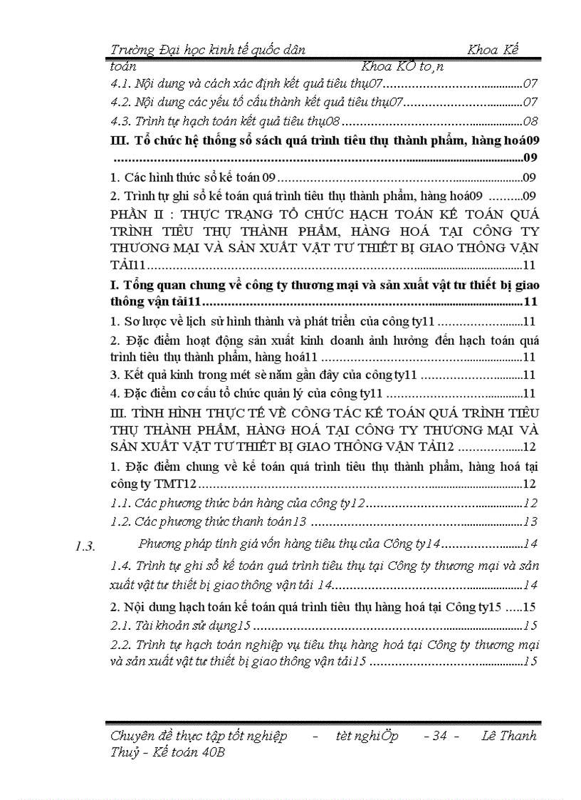 image for page Hoàn thiện công tác tổ chức hạch toán kế toán quá trình tiêu thụ thành phẩm hàng hoá với việc nâng cao hiệu quả kinh doanh tại Công ty thương mại và sản xuất vật tư thiết bị giao thông vận tải 1