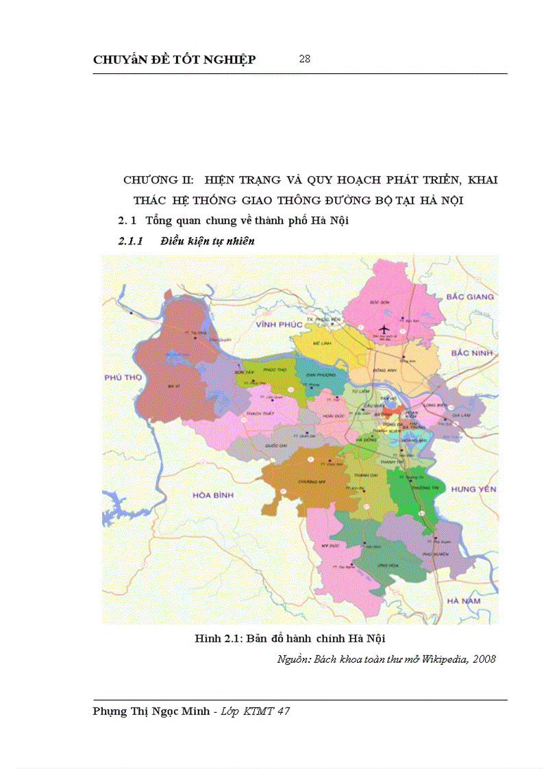 image for page Lồng ghép các vấn đề bảo vệ môi trường trong quy hoạch phát triển và khai thác hệ thống giao thông đường bộ tại Hà Nội giai đoạn 2010 2020 1