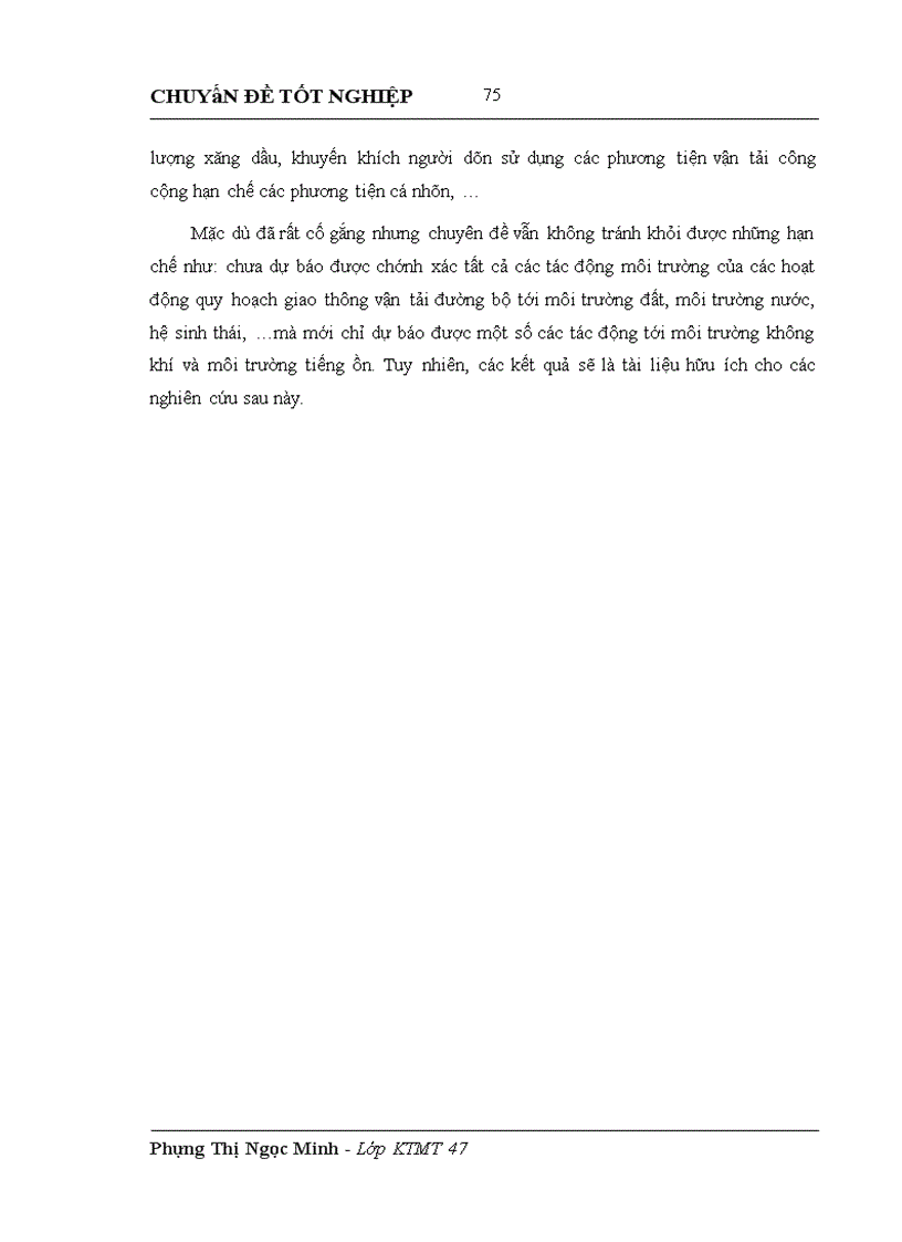 image for page Lồng ghép các vấn đề bảo vệ môi trường trong quy hoạch phát triển và khai thác hệ thống giao thông đường bộ tại Hà Nội giai đoạn 2010 2020 1