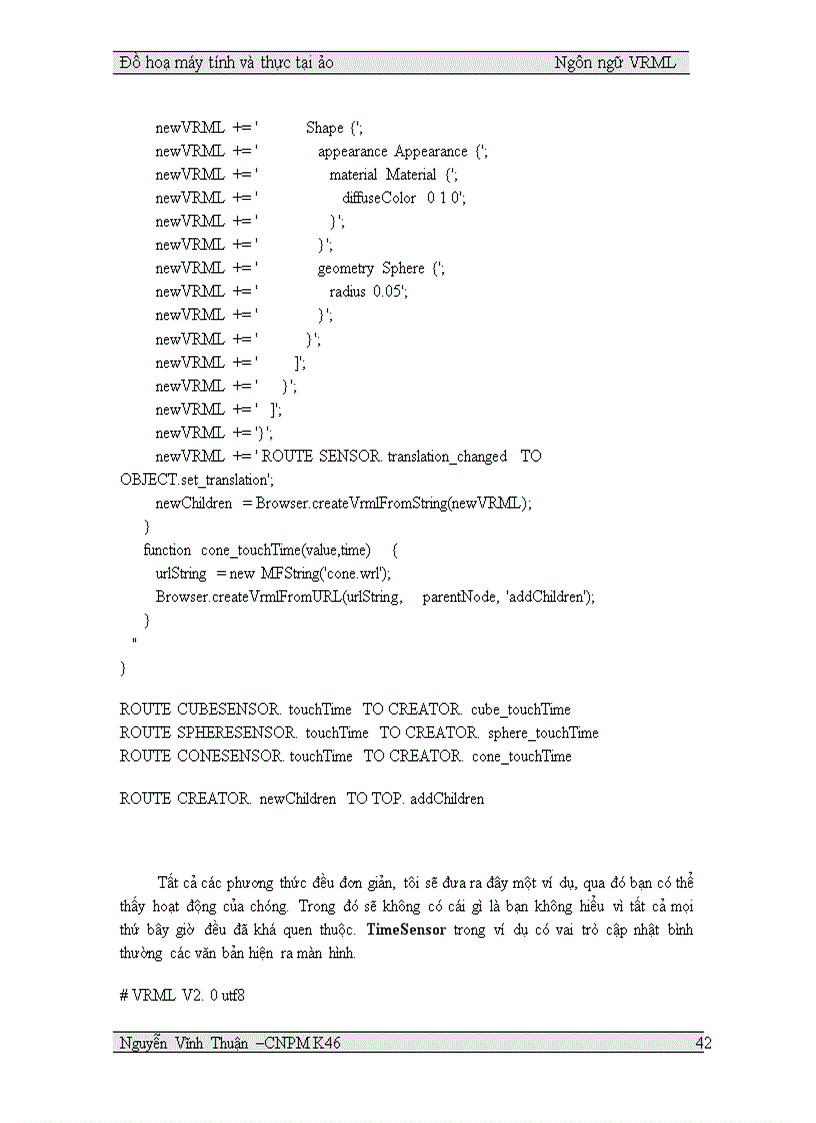 image for page bài tập lớn môn học đồ hoạ máy tính và hiện thực ảo i