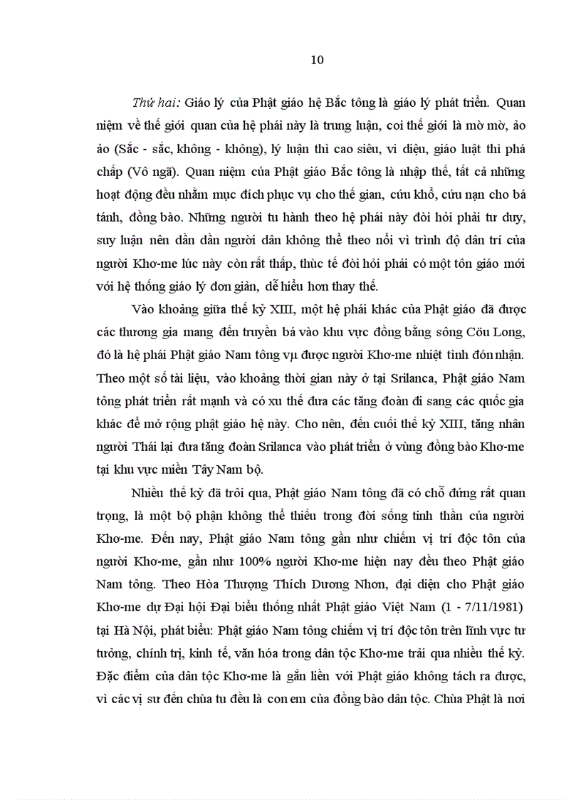 image for page Phật giáo Nam Tông và ảnh hưởng của nó đối với đời sống tinh thần người Khơ me ở An Giang hiện nay 1