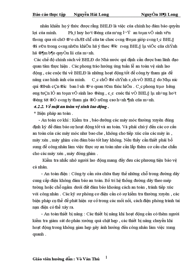 image for page Báo cáo thực tập tại Công ty In Công đoàn