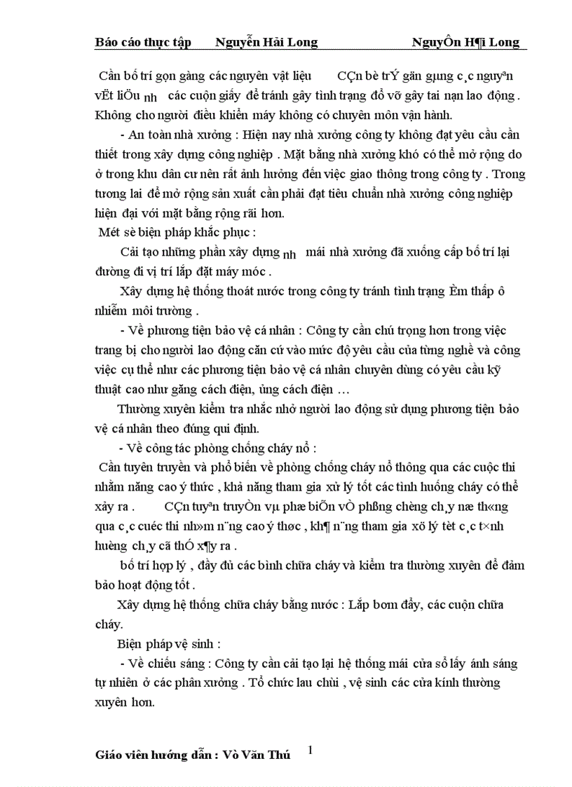 image for page Báo cáo thực tập tại Công ty In Công đoàn