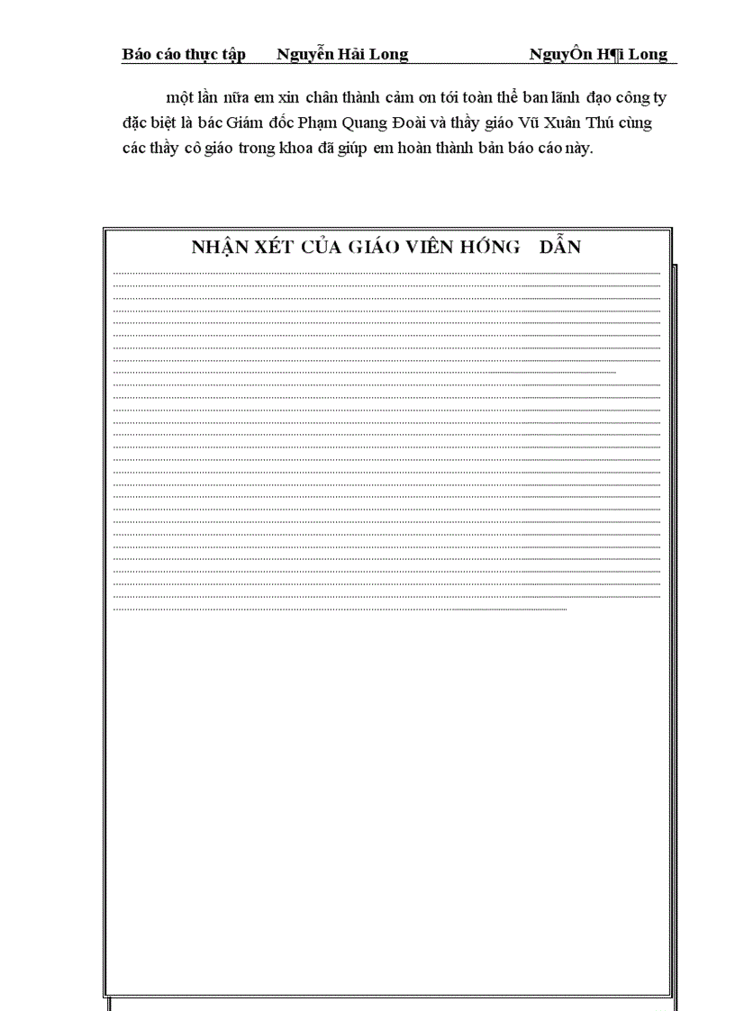 image for page Báo cáo thực tập tại Công ty In Công đoàn