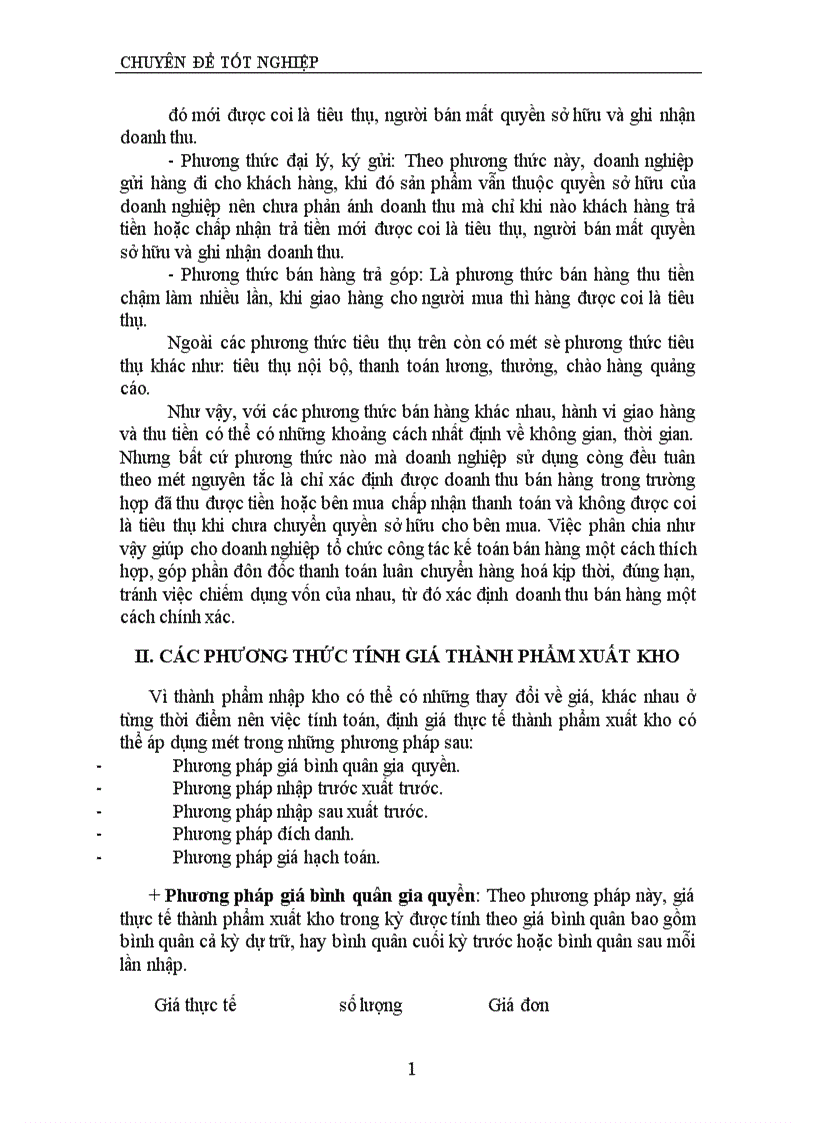 image for page Tổ chức hạch toán thành phẩm và tiêu thụ thành phẩm ở xí nghiệp Bia Quang Trung 1