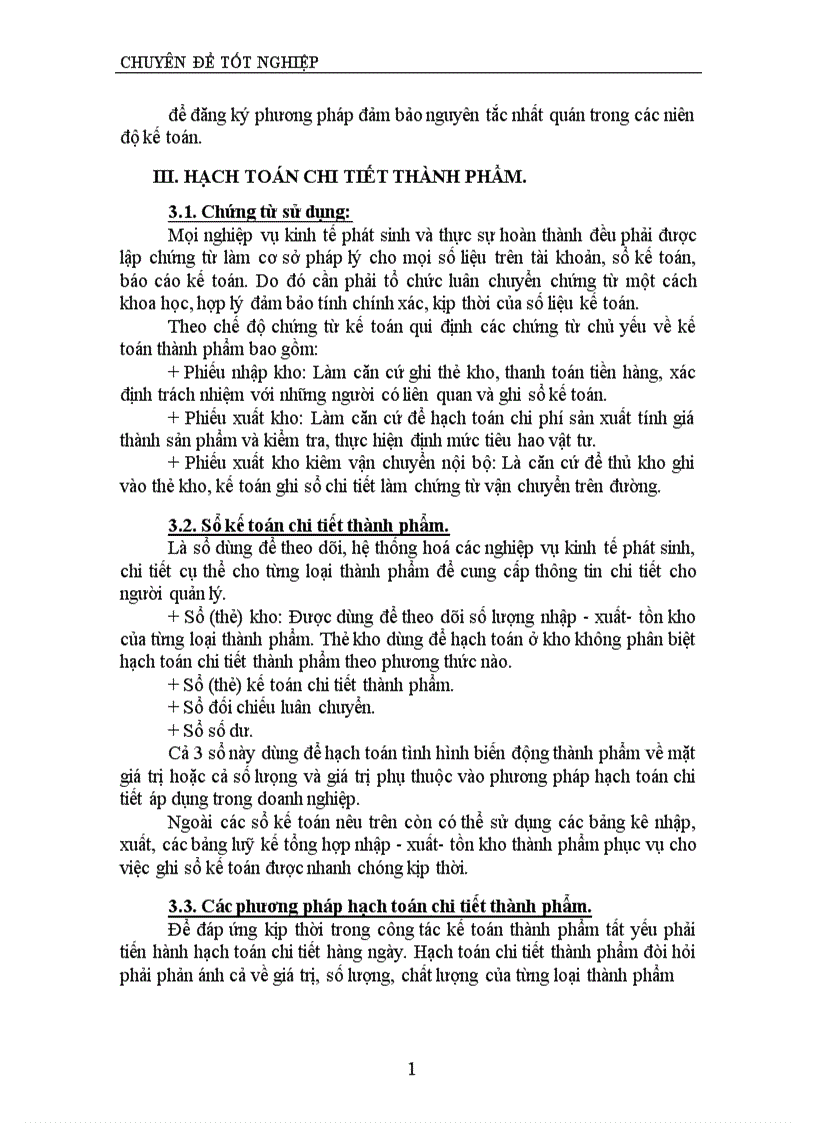 image for page Tổ chức hạch toán thành phẩm và tiêu thụ thành phẩm ở xí nghiệp Bia Quang Trung 1