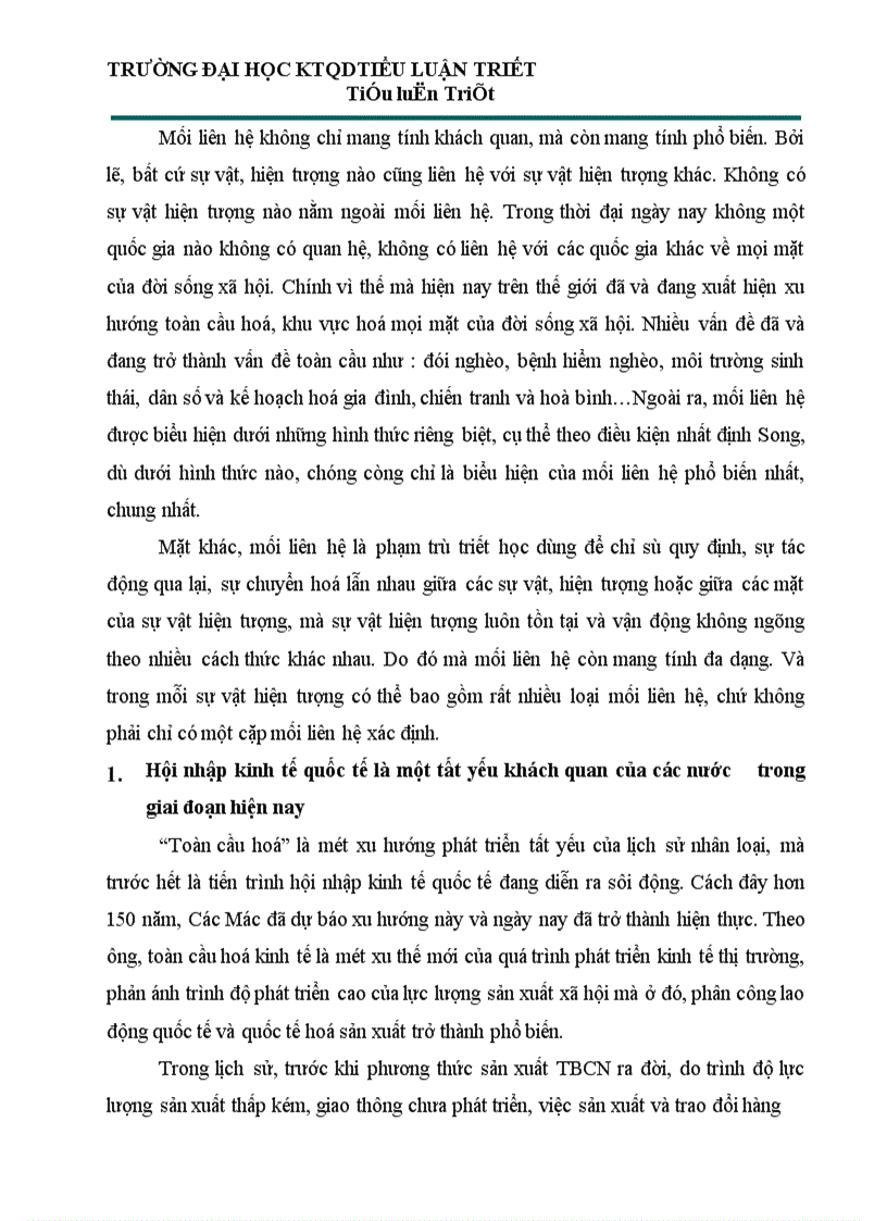 image for page Việt Nam trong xu thế hội nhập và phát triển dưới con mắt triết học 1