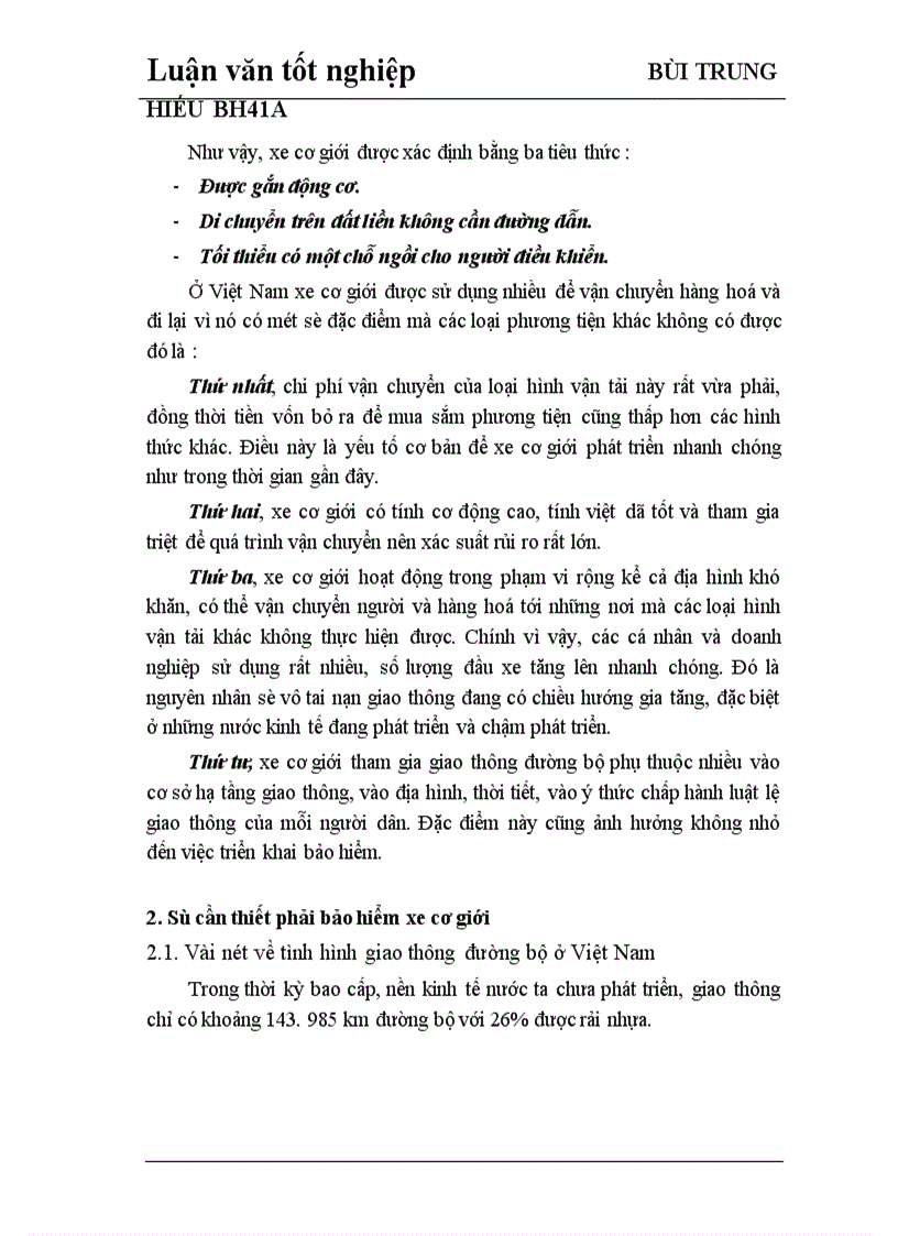 image for page Trục lợi trong bảo hiểm xe cơ giới tại Công ty bảo hiểm Hà Nội 1