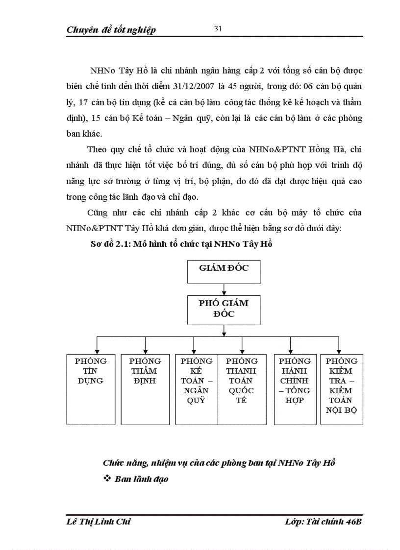 image for page Nâng cao chất lượng cho vay đối với doanh nghiệp nhỏ và vừa tại ngân hàng nông nghiệp và phát triển nông thôn Tây Hồ