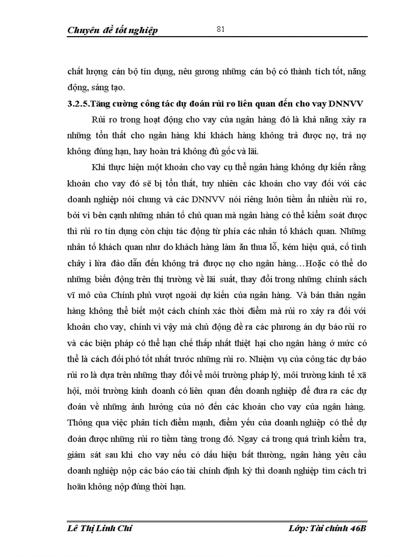 image for page Nâng cao chất lượng cho vay đối với doanh nghiệp nhỏ và vừa tại ngân hàng nông nghiệp và phát triển nông thôn Tây Hồ