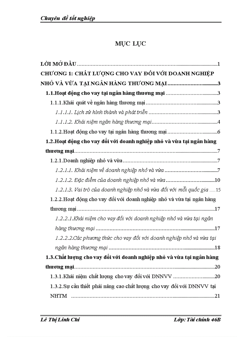 image for page Nâng cao chất lượng cho vay đối với doanh nghiệp nhỏ và vừa tại ngân hàng nông nghiệp và phát triển nông thôn Tây Hồ