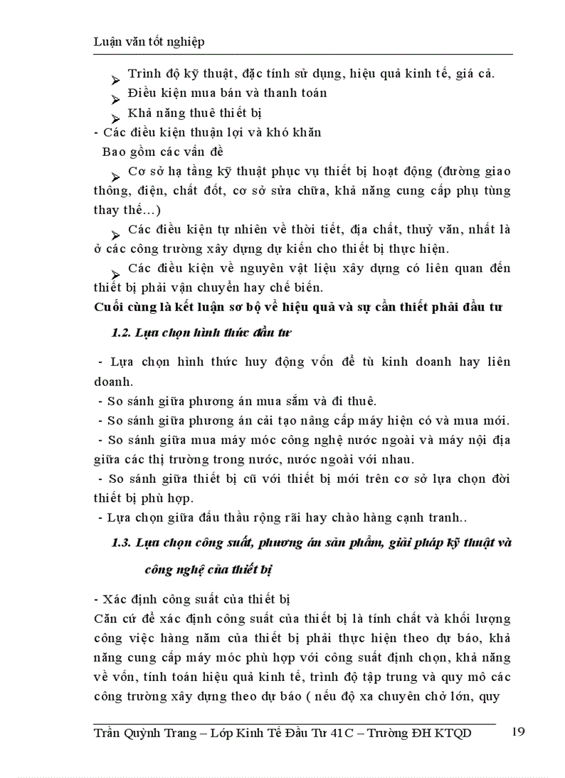 image for page thực trạng công tác lập và quản lý dự án đầu tư đổi mới công nghệ và thiết bị xây dựng tại công ty tư vấn đầu tư xây dựng giao thông công chínH Hà Nội