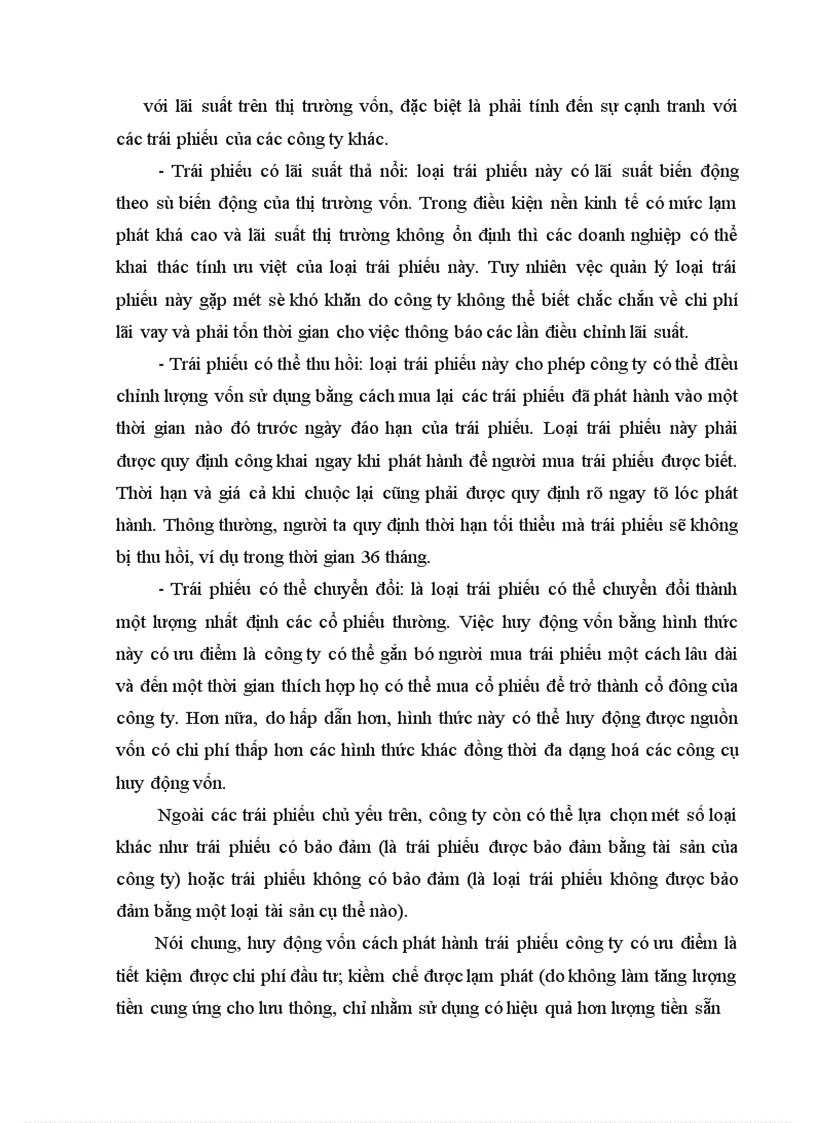 image for page Huy động vốn ở Công Ty Cổ Phần phát triển Thương Mại và du lịch Ngôi Sao 1