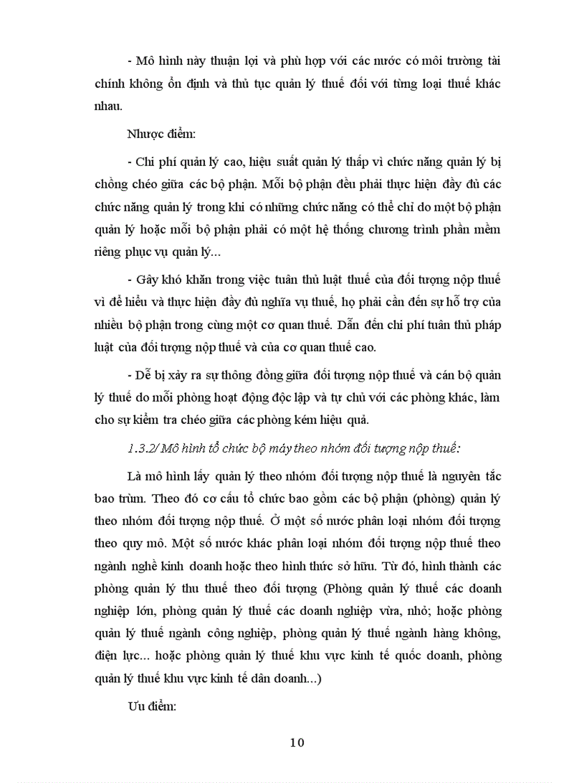 image for page Kiện toàn tổ chức bộ máy quản lý thuế đáp ứng yêu cầu cải cách và hiện đại hoá ngành thuế 1