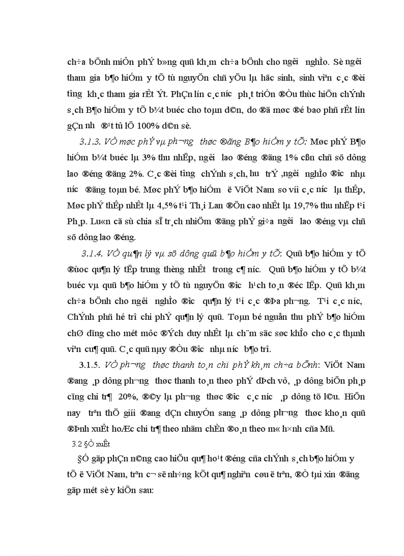 image for page Bước đầu khảo sát mô hình tổ chức chính sách cơ chế hoạt động của bảo hiểm y tế ở Việt Nam và một số nước trên thế giới