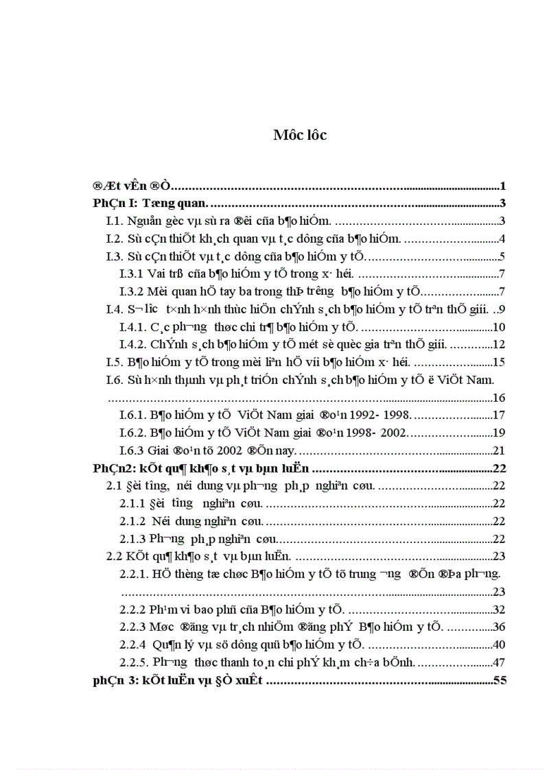 image for page Bước đầu khảo sát mô hình tổ chức chính sách cơ chế hoạt động của bảo hiểm y tế ở Việt Nam và một số nước trên thế giới