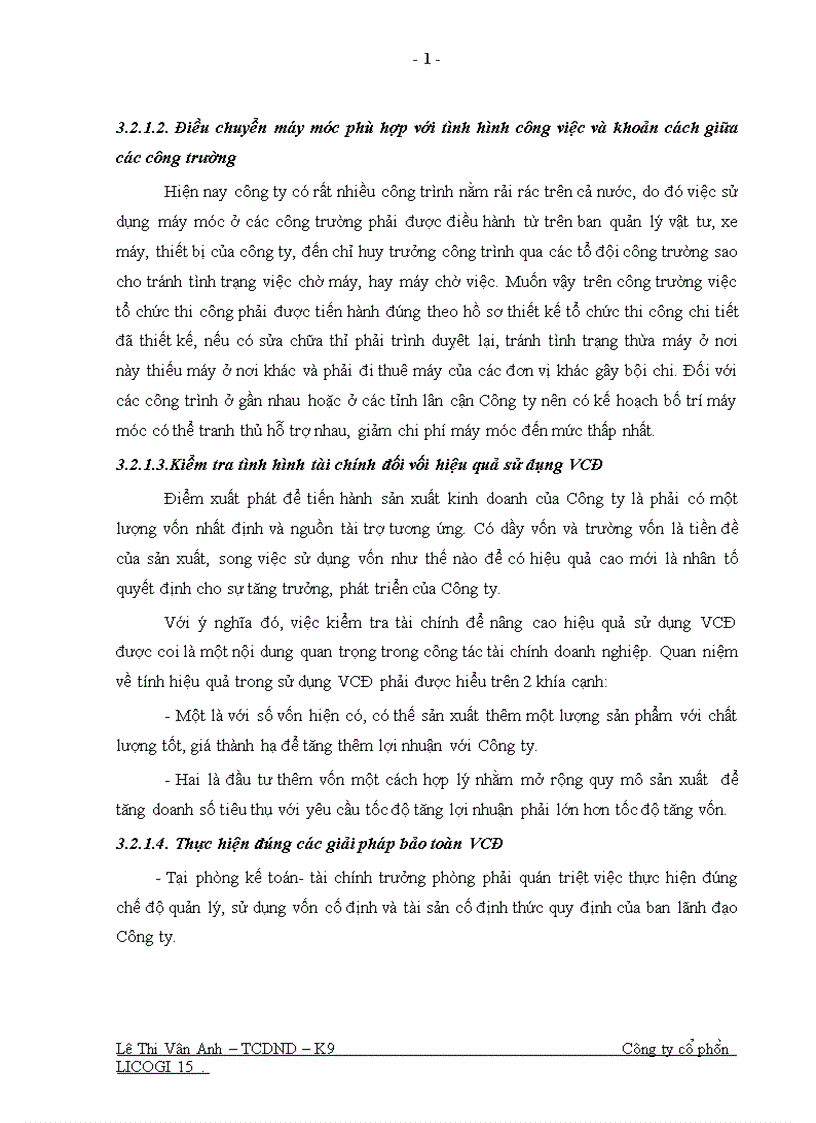 image for page Một số giải pháp nhằm nâng cao hiệu quả sử dụng vốn ở Công ty cổ phần LICOGI 15 1
