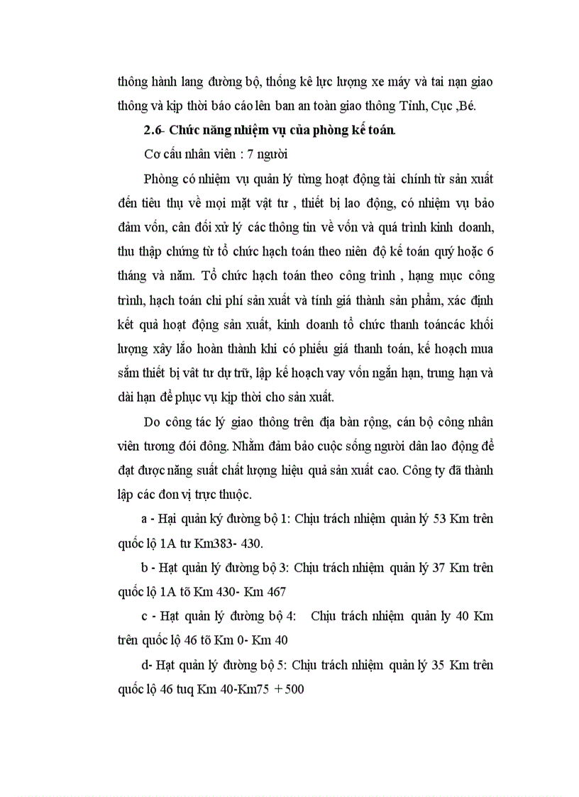 image for page Báo cáo thực tập tổng hợp của Công ty quản lý và sửa chữa đường bộ 470