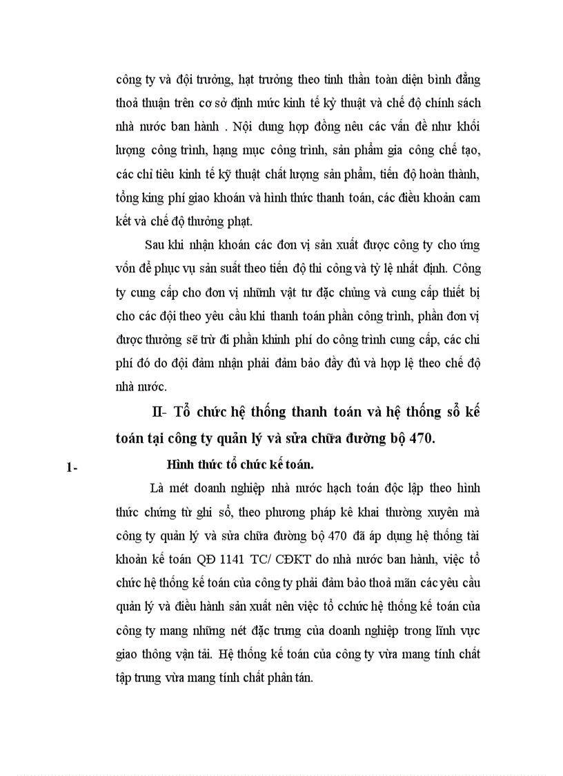 image for page Báo cáo thực tập tổng hợp của Công ty quản lý và sửa chữa đường bộ 470