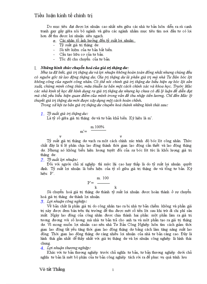 image for page Những vấn đề cơ bản về lợi nhuận và vai trò của lợi nhuận trong nền kinh tế thị trường