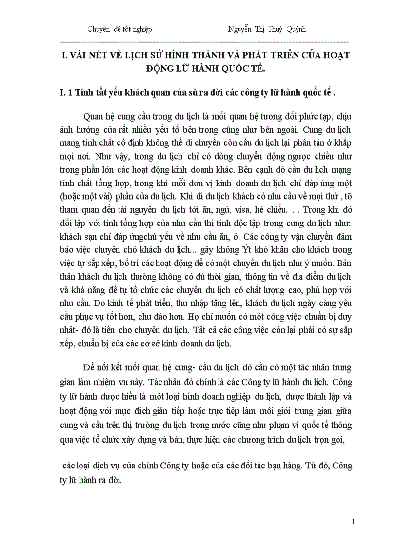 image for page Một số giải pháp nhằm phát triển hoạt động kinh doanh lữ hành quốc tế tại Công ty Du lịch Hà Nội Toserco 1