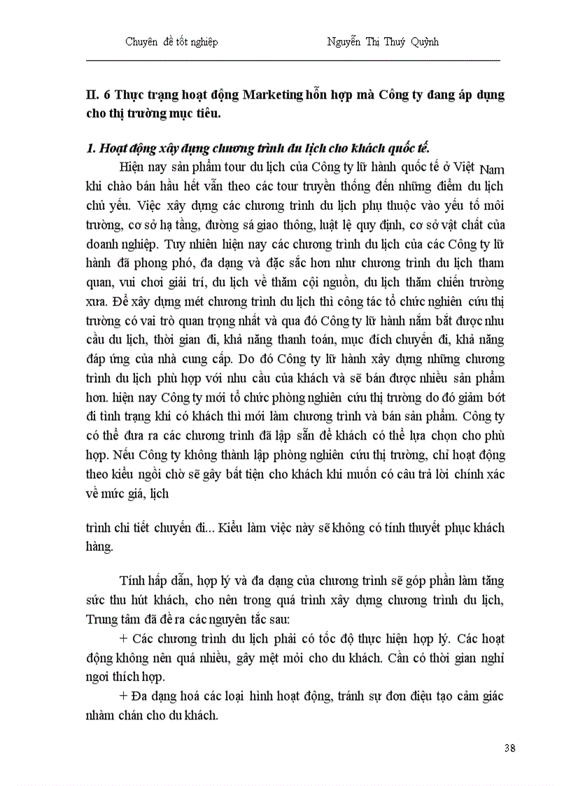 image for page Một số giải pháp nhằm phát triển hoạt động kinh doanh lữ hành quốc tế tại Công ty Du lịch Hà Nội Toserco 1