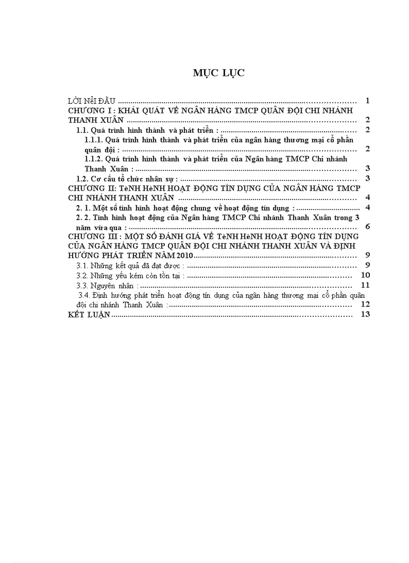 image for page Báo cáo thực tập tại Ngân hàng TMCP Quân Đội chi nhánh Thanh Xuân 1