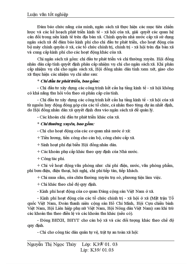image for page Một số giải pháp nhằm tăng cường công tác quản lý ngân sách xã trên địa bàn thị xã Hà Đông tỉnh Hà Tây