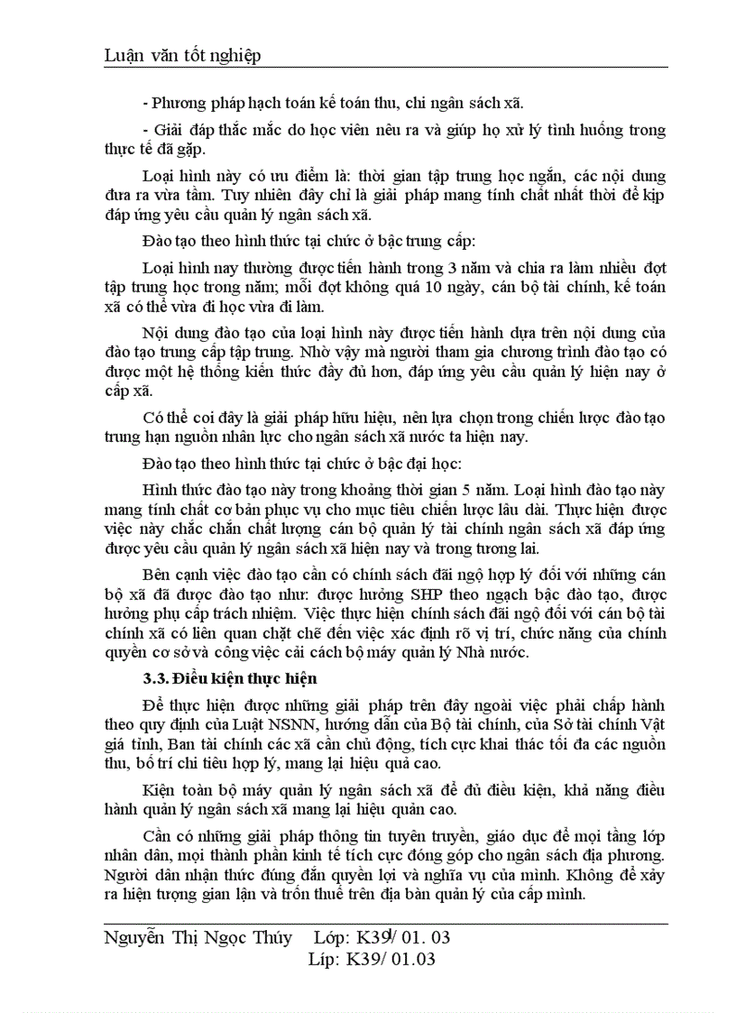 image for page Một số giải pháp nhằm tăng cường công tác quản lý ngân sách xã trên địa bàn thị xã Hà Đông tỉnh Hà Tây