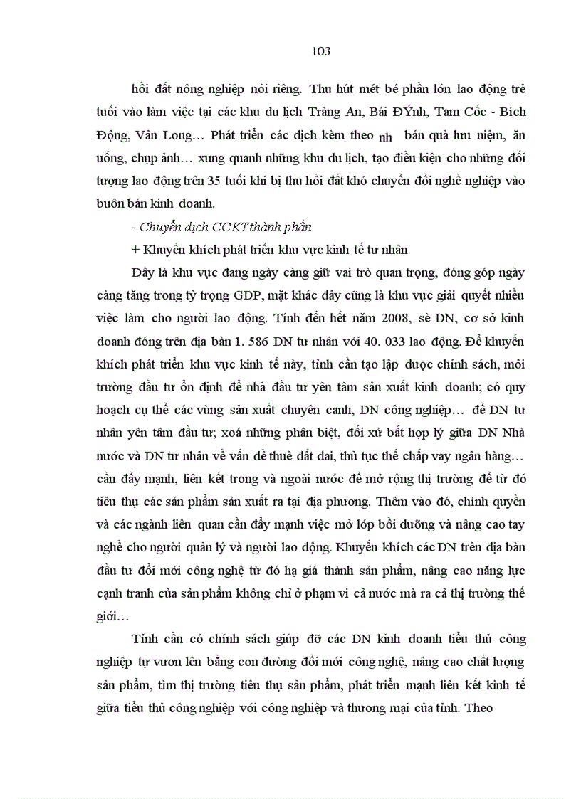 image for page Việc làm cho nông dân khi thu hồi đất trong quá trình công nghiệp hoá đô thị hoá ở tỉnh Ninh Bình 1