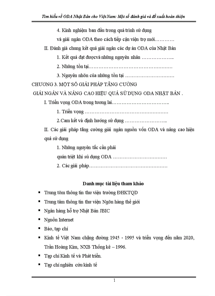 image for page Một số giải pháp nâng cao hiệu quả sử dụng nguồn vốn ODA Nhật bản 1