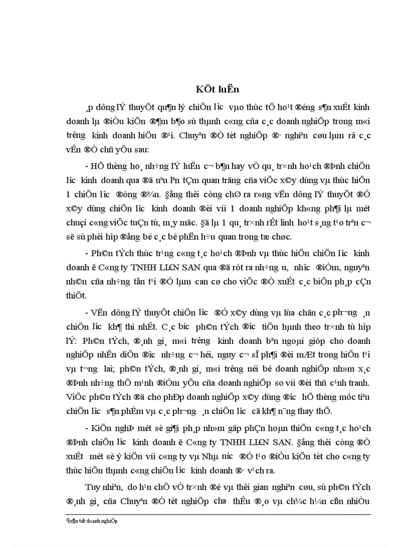 image for page Hệ thống hoá lý luận về chiến lược kinh doanh và quy trình xây dựng chiến lược kinh doanh