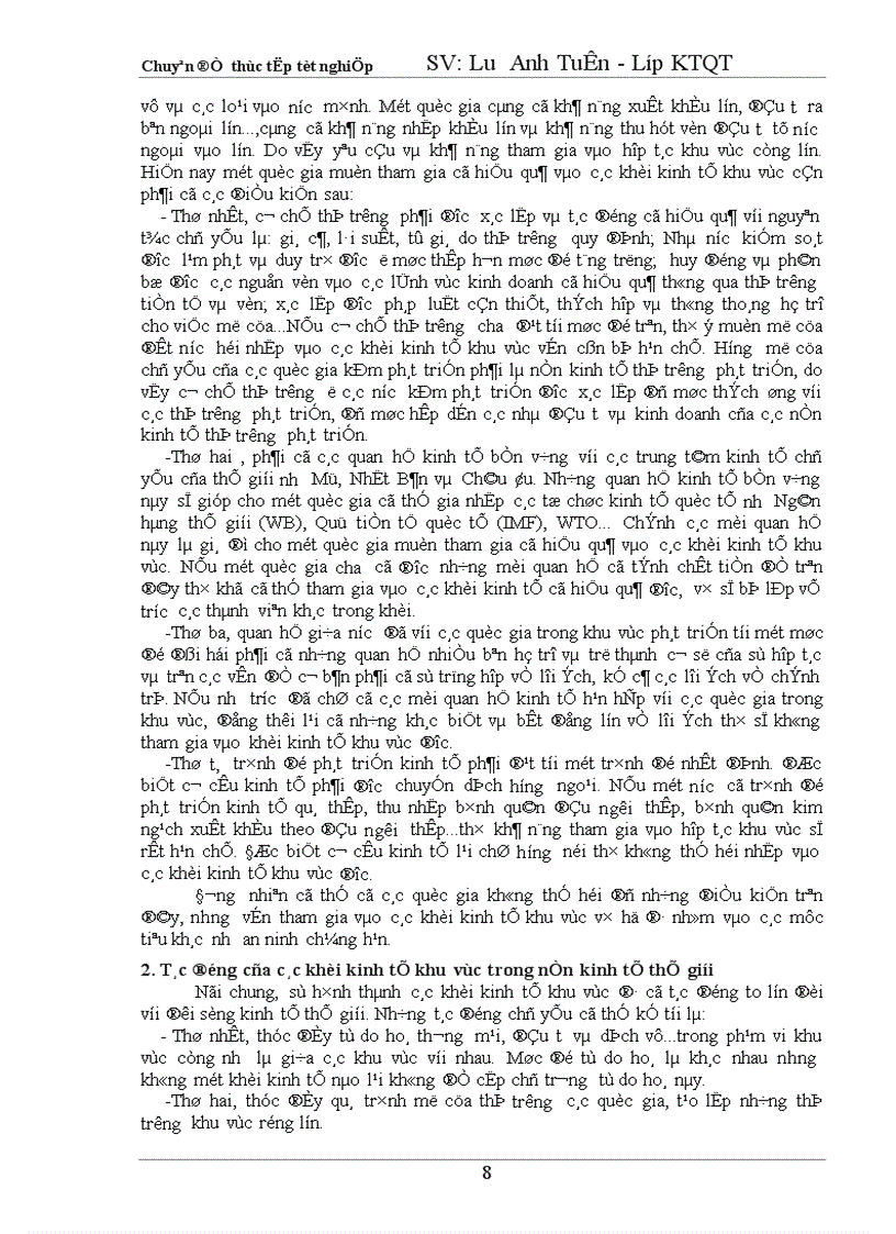 image for page Tự do hoá trong EU và khả năng thâm nhập thị trường EU của hàng hoá Việt Nam 1