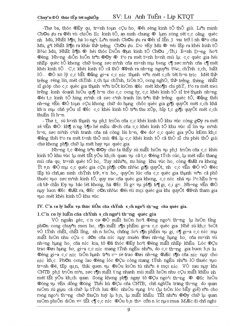 image for page Tự do hoá trong EU và khả năng thâm nhập thị trường EU của hàng hoá Việt Nam 1