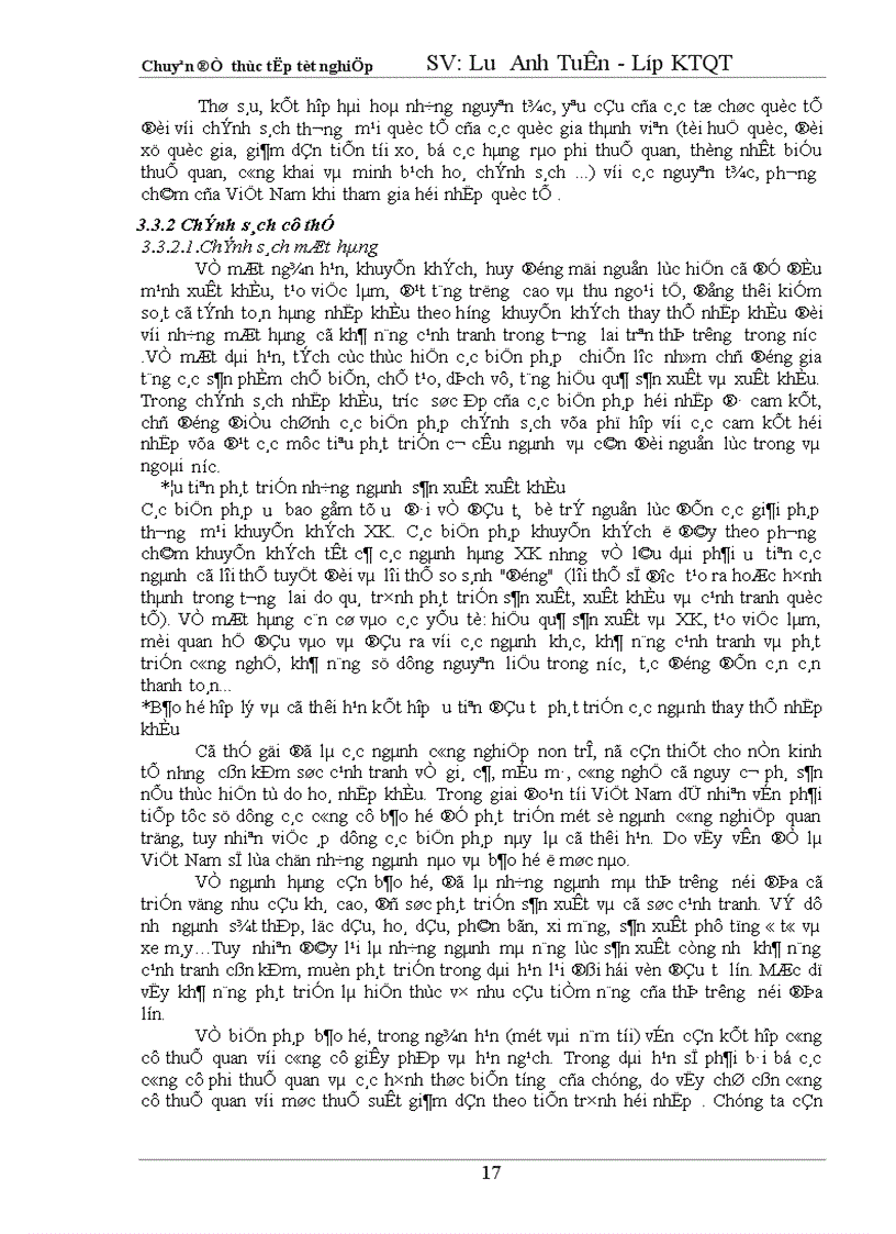 image for page Tự do hoá trong EU và khả năng thâm nhập thị trường EU của hàng hoá Việt Nam 1